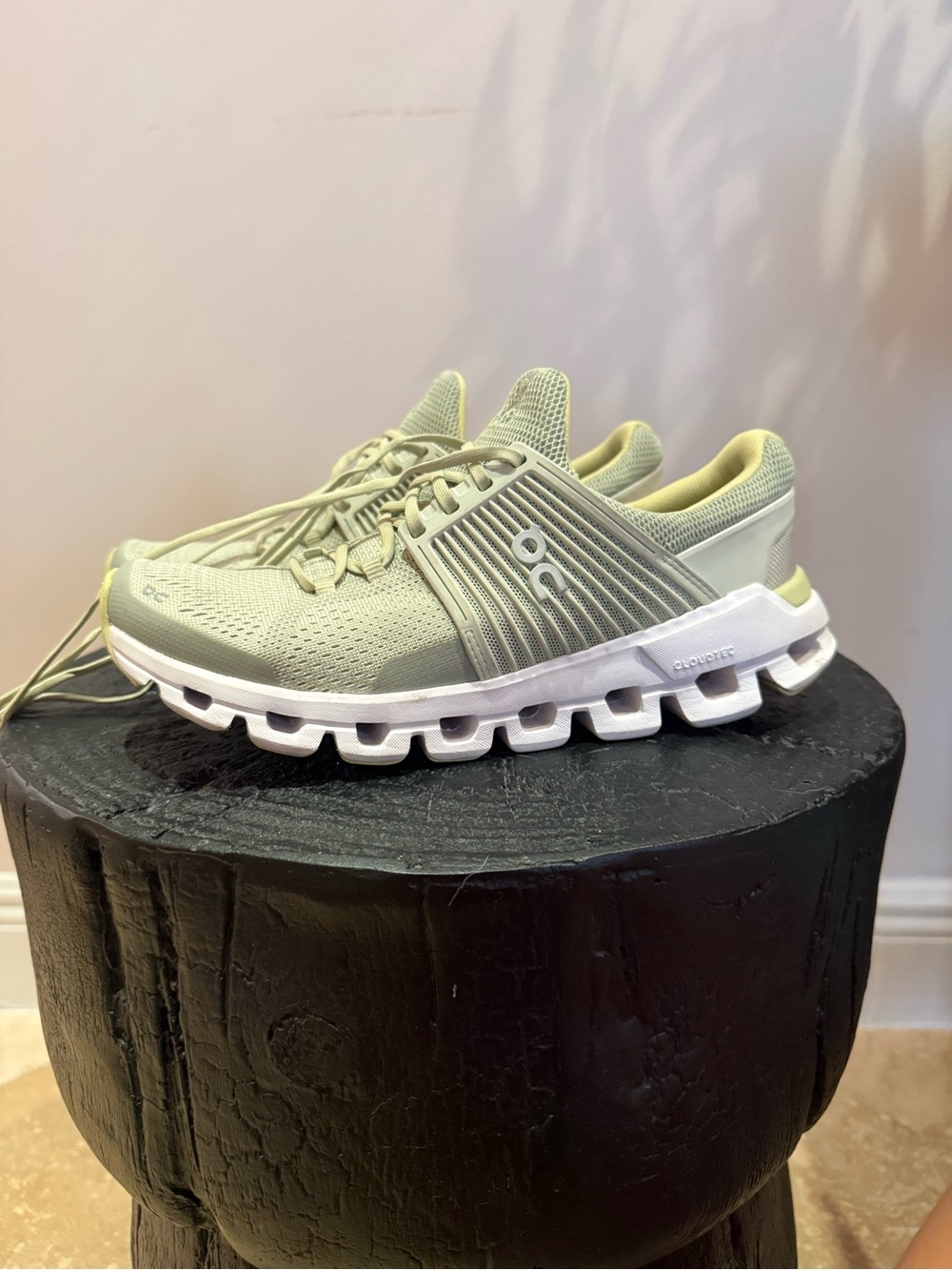 On Running Women's Cloudswift Sneakers in Sage Green
